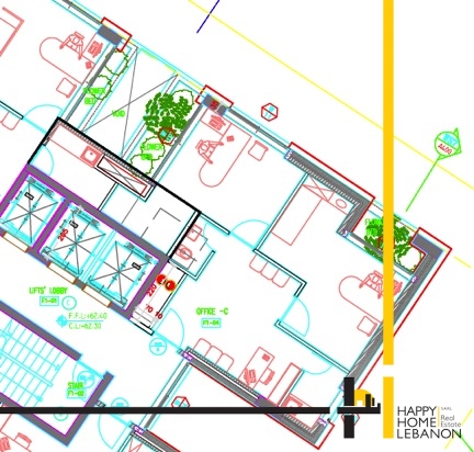 New Office for sale in Achrafieh