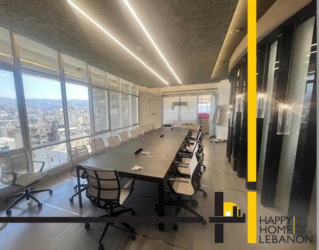 Semi Furnished office for rent in Horsh Tabet Sin El Fil